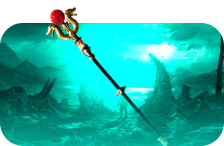 Fire Staff: Burnatator Artifact