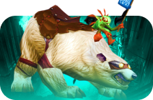 Big Blizzard Bear Mount