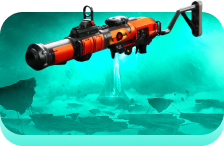 Theodolite Arc Grenade Launcher