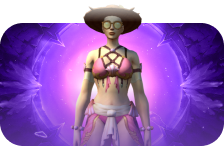 Pink Tropical Swimwear Set