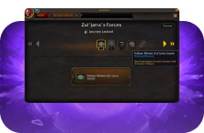 Zul'jarra's Forces Renown