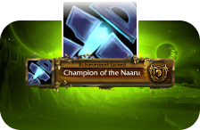 Champion of the Naaru Title
