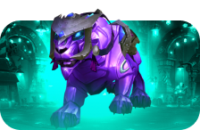 Void-Crystal Panther Mount