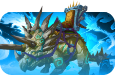 Amber Primordial Direhorn Mount