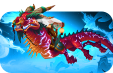 Reins of the Crimson Cloud Serpent Mount