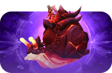 Liquid Hot Magma Slug Mount