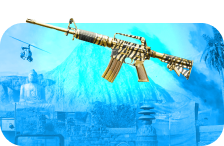 Warzone Gold Tiger Camo