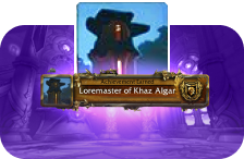 Loremaster of Khaz Algar Achievement